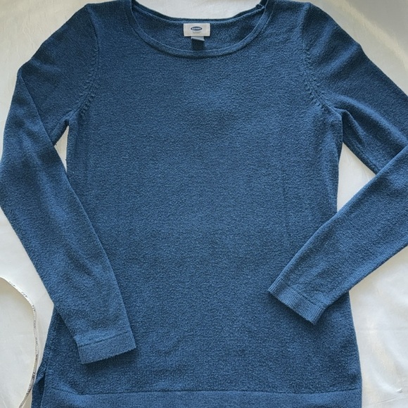 Teal Blue Long Sleeve Sweater Timeless Classic Crewneck Pullover Soft Knit Sz M - Picture 14 of 15
